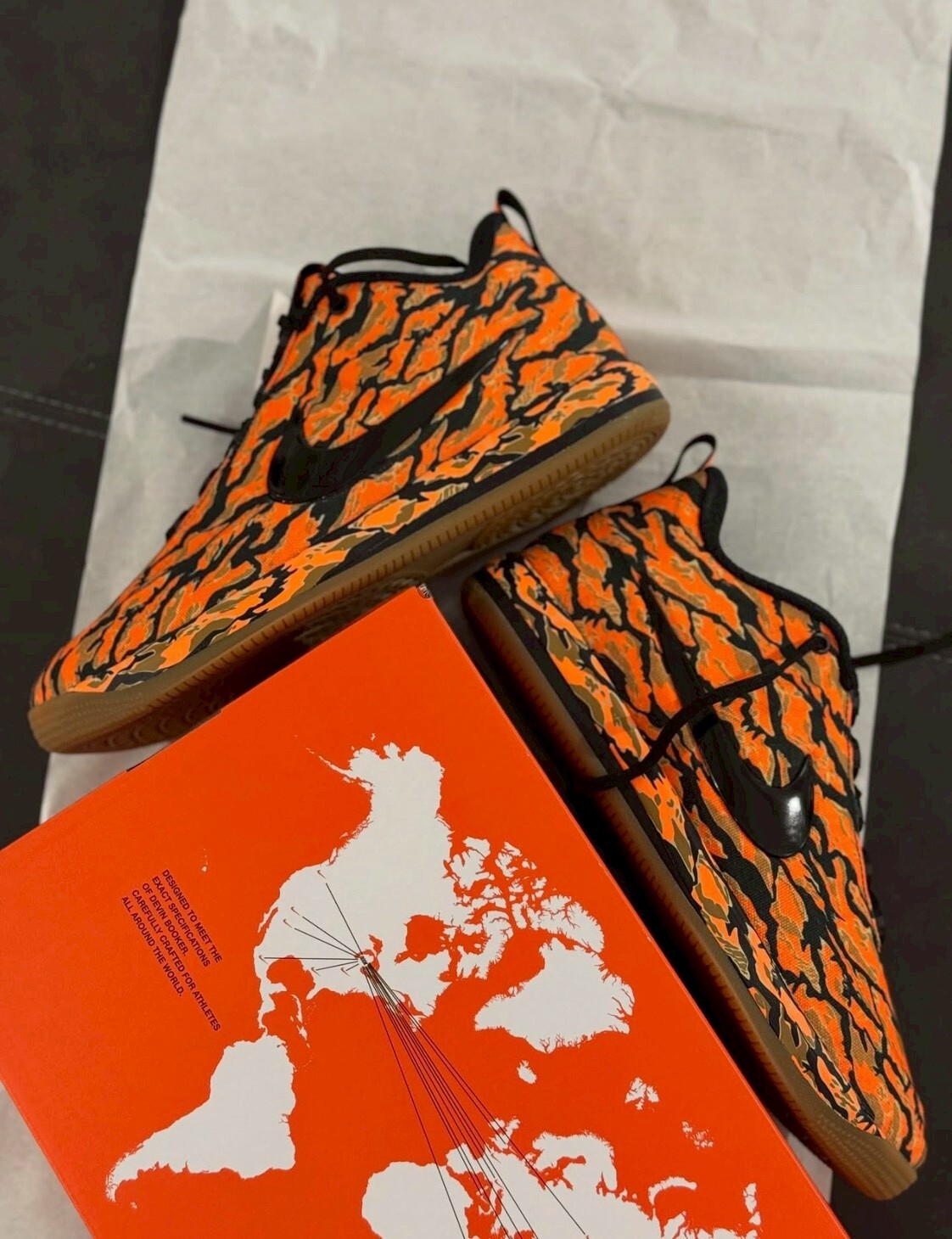 〈特價不退換〉男鞋 NIKE BOOK 2 'Tiger Camo' EP 老虎紋 氣墊 緩震 實戰 籃球鞋【IV5770-001】