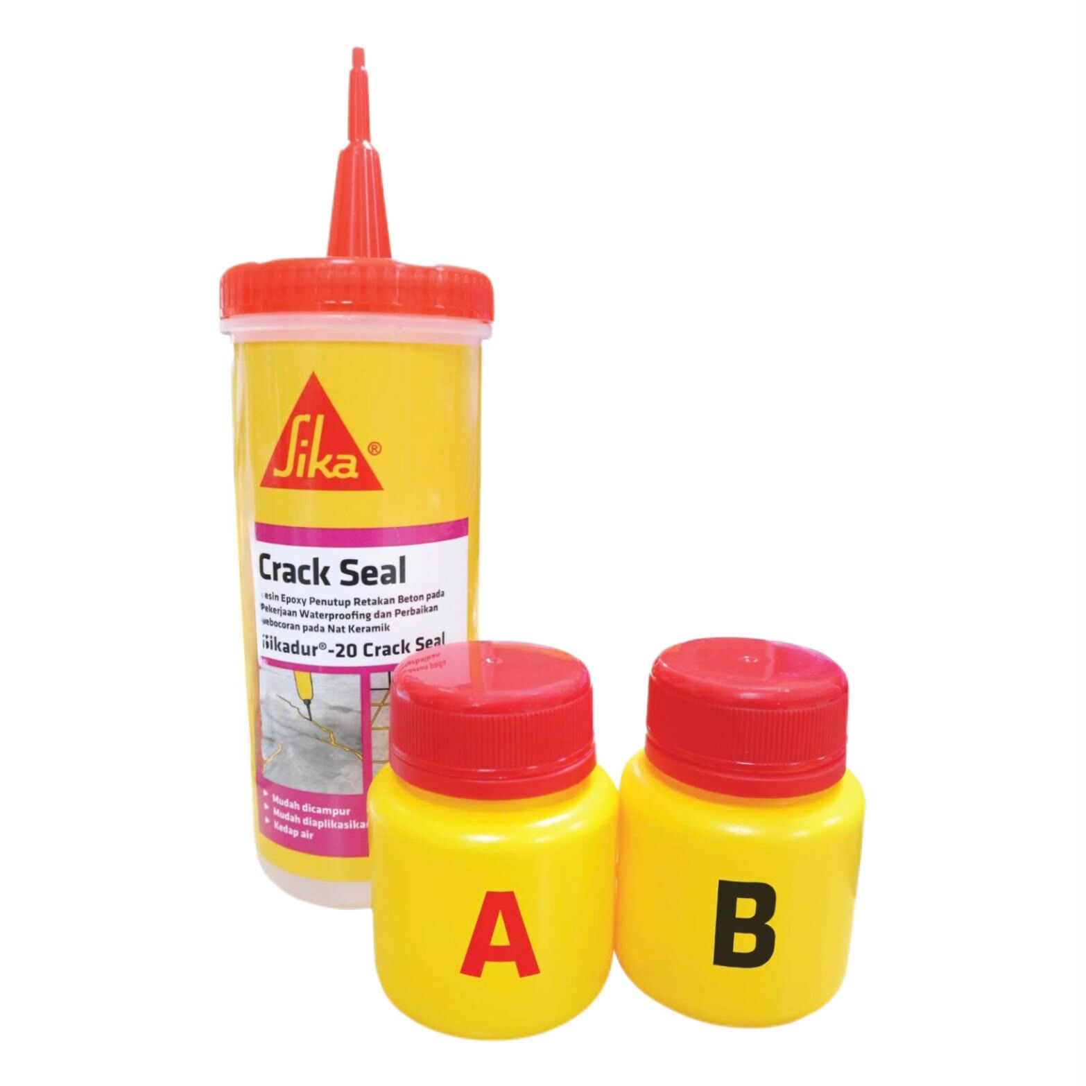 SIKADUR 20 CRACK SEAL 西卡AB組份裂紋密封劑(淺黃色)(160ML/套)