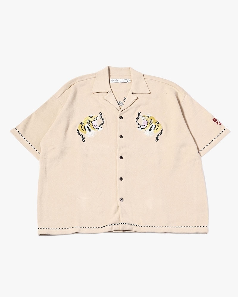 HIGH-GATE - SUKA KNIT SHIRT 'WHITE' 26HG-SS2302