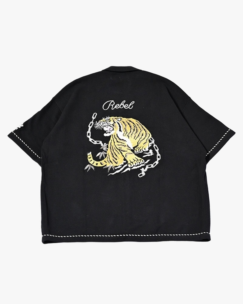 HIGH-GATE - SUKA KNIT SHIRT 'BLACK' 26HG-SS2301