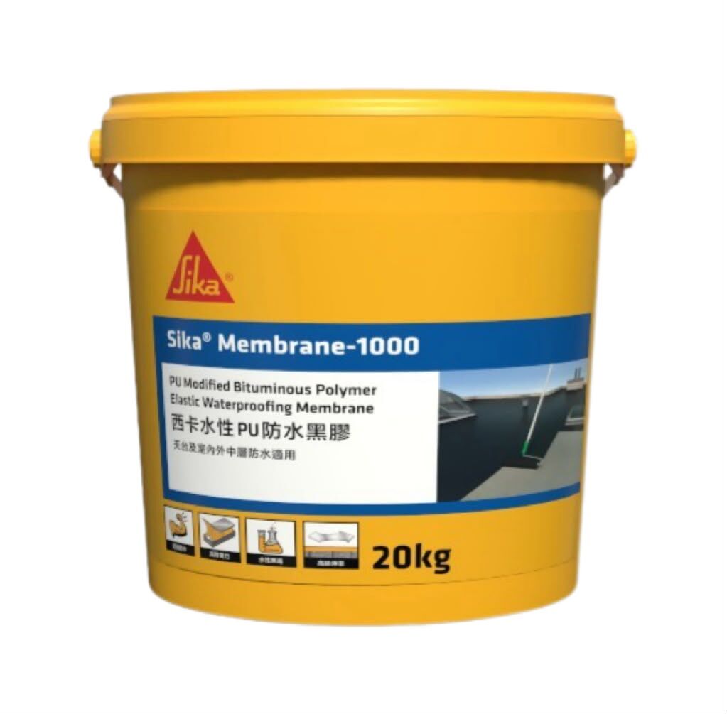 SIKA 西卡 MEMDRANE-1000水性防水黑膠(20KG)-[910002060]