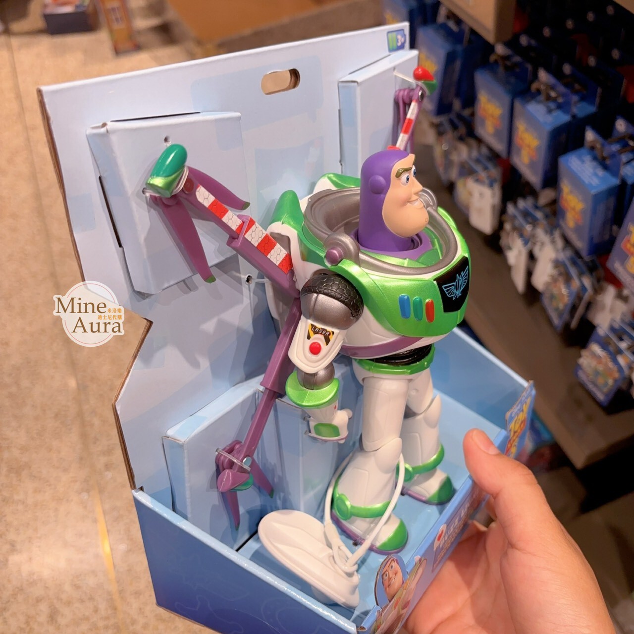 玩具總動員5 巴斯光年 Buzz Lightyear 可伸縮翅膀 公仔 玩具 玩具總動員 Toy Story -上海迪士尼樂園