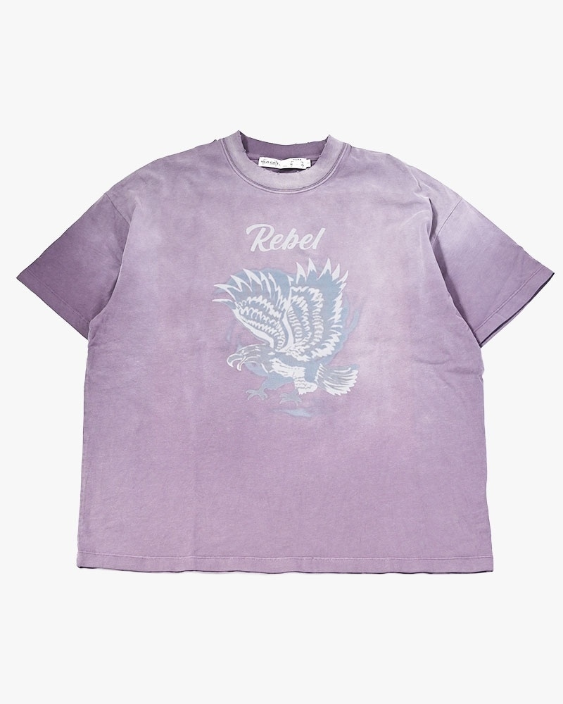 HIGH-GATE - BLURRY SUKA TEE 'PURPLE' 26HG-SS1503