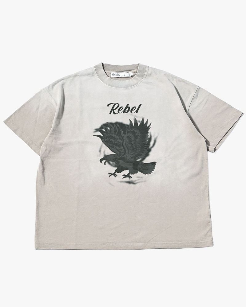 HIGH-GATE - BLURRY SUKA TEE 'WHITE' 26HG-SS1502