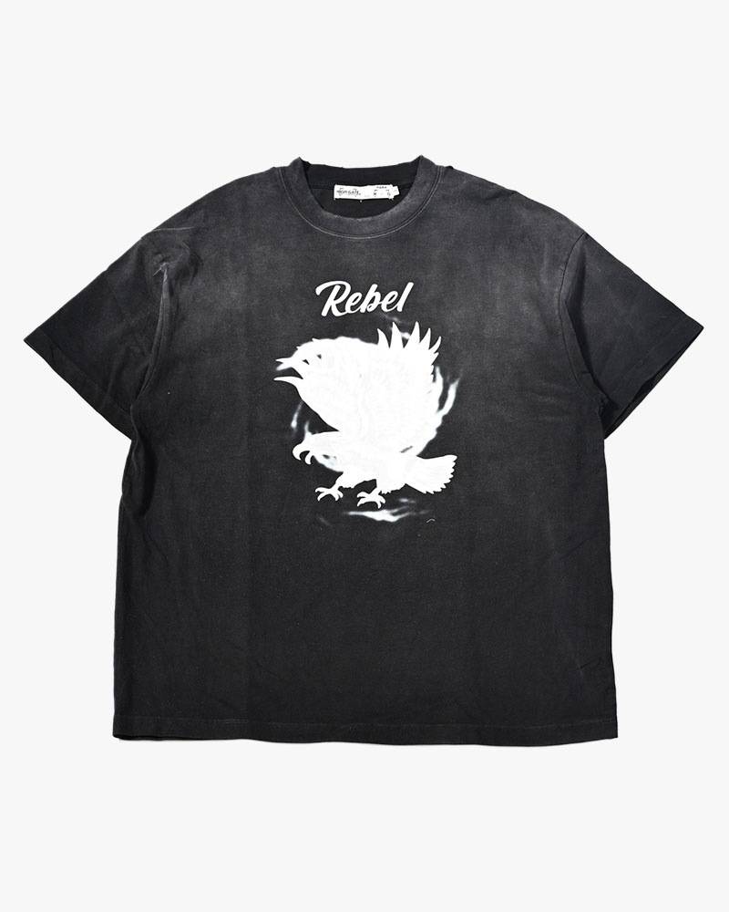 HIGH-GATE - BLURRY SUKA TEE 'BLACK' 26HG-SS1501