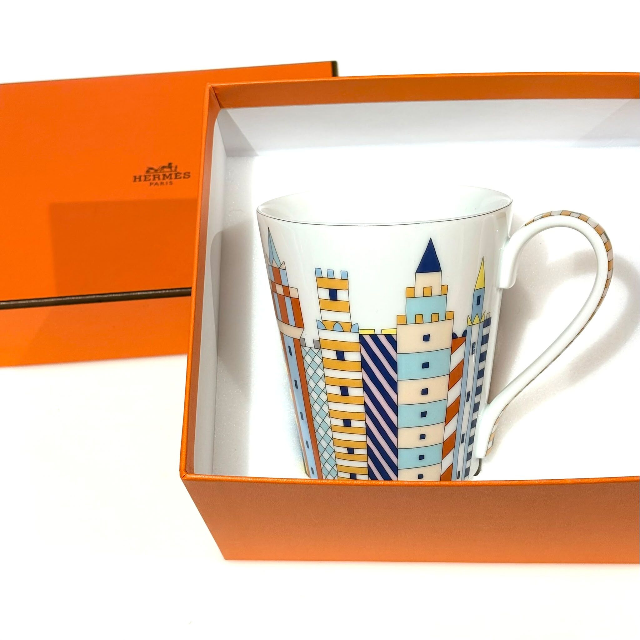 全新HERMES馬克杯 Epopee Castle Mug 彩色城堡 #BRAND NEW #香榭站正品