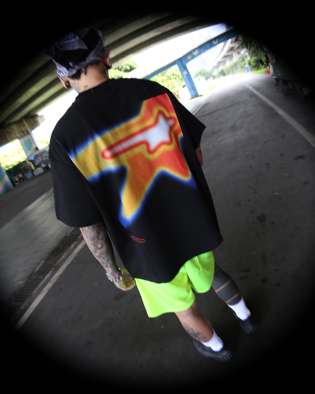 MTA｜Thermal Boxy T-Shirt (Black)