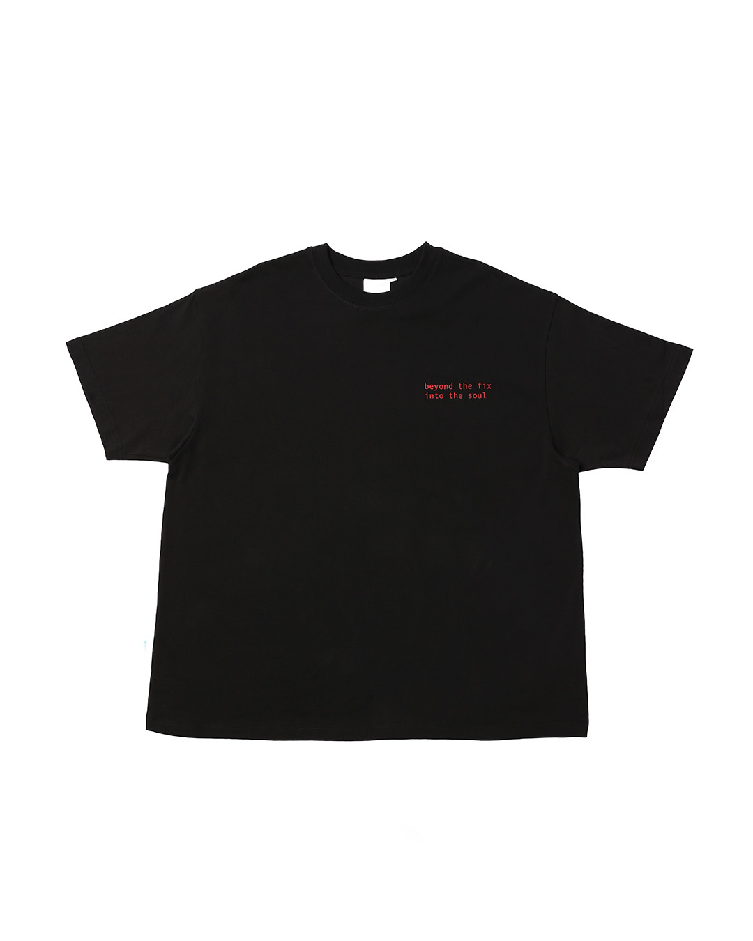 MTA｜Thermal Boxy T-Shirt (Black)