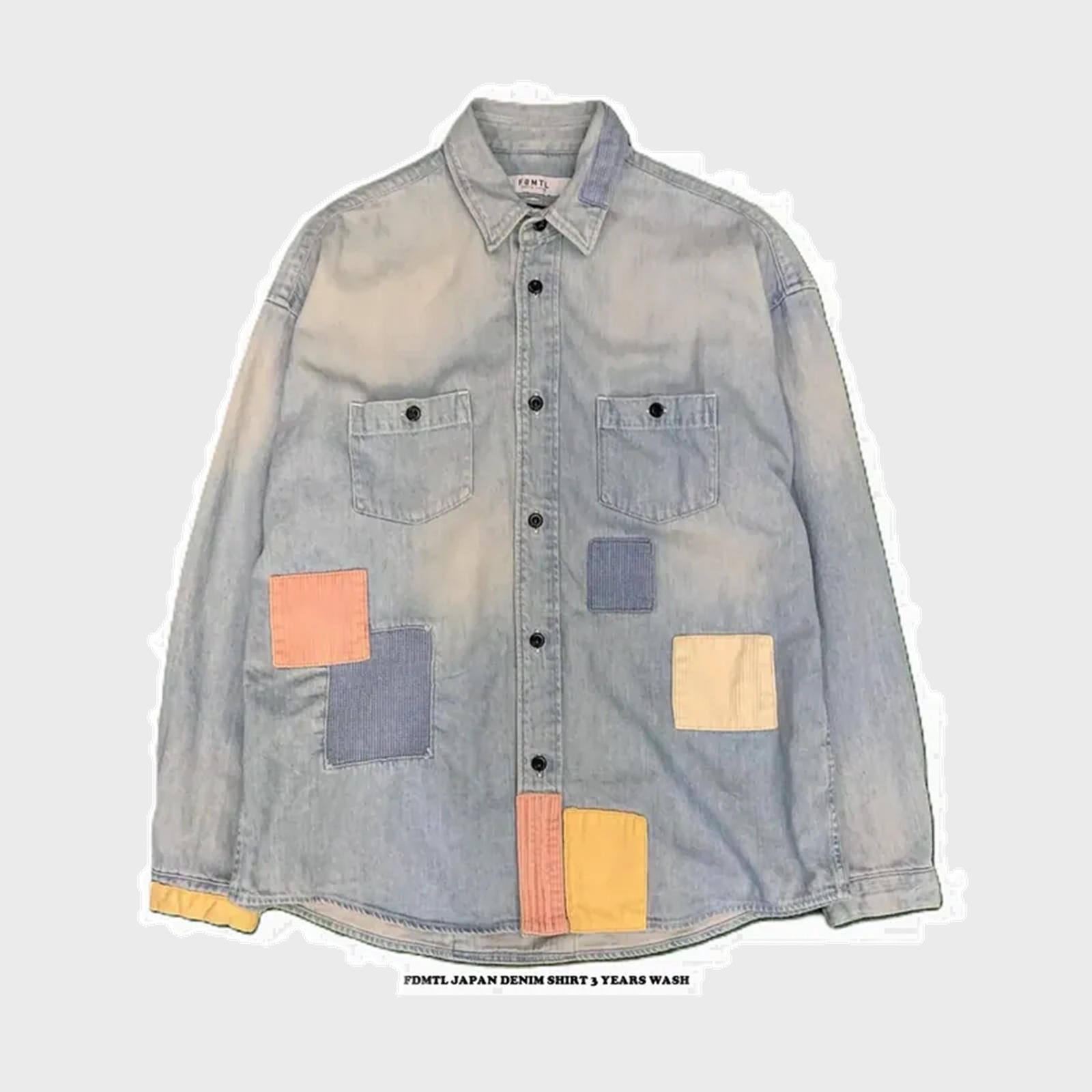 LAST PCS: FDMTL JAPAN DENIM SHIRT 3 YEARS WASH - SIZE 3 IN STOCK NOW (現貨發售中)