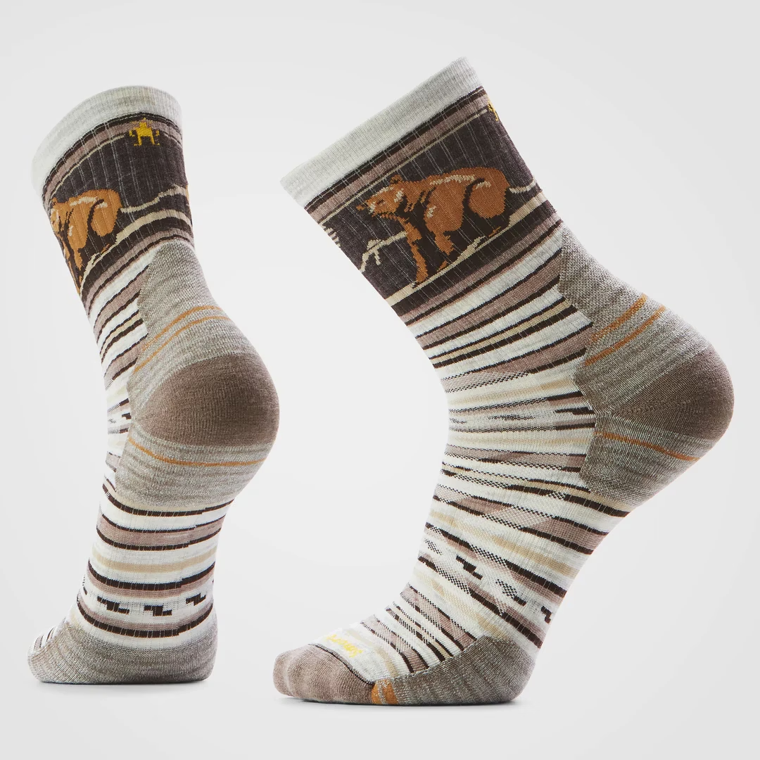 SMARTWOOL 羊毛襪 機能戶外局部輕量減震中筒襪 熊 塵灰色 SW002880069 [HappyOutdoor]