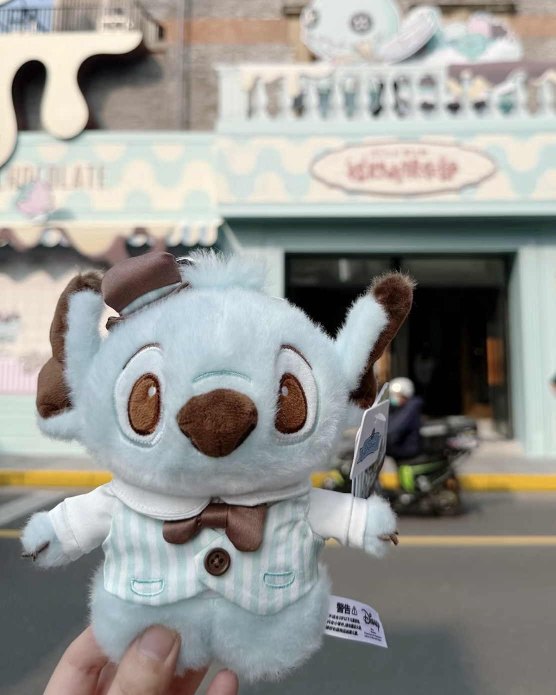 <上海快閃店限定>DISNEY 薄荷巧克力 史迪奇 小金 毛絨 玩偶 吊飾 迪士尼