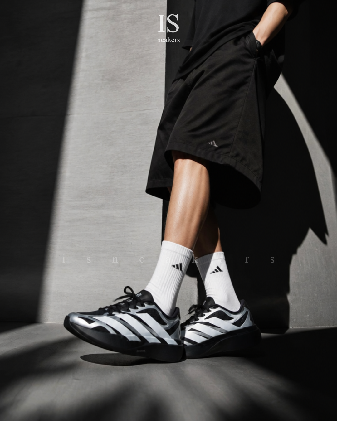 iSNEAKERS｜ADIDAS ADIZERO EVO SL EXO 黑銀白 緩震 支撐 輕盈 運動 慢跑鞋 KI4764