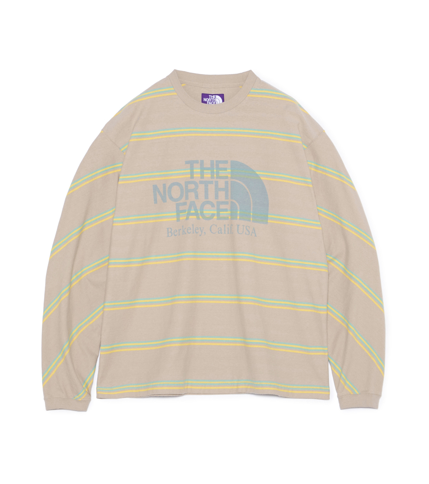 『代購商品』2026AW THE NORTH FACE Purple Label 紫標 Field Long Sleeve Striped Tee 長T N26FT034