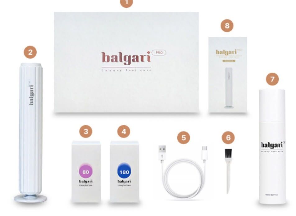 Balgari｜Chambody 防水電動去腳皮機PRO