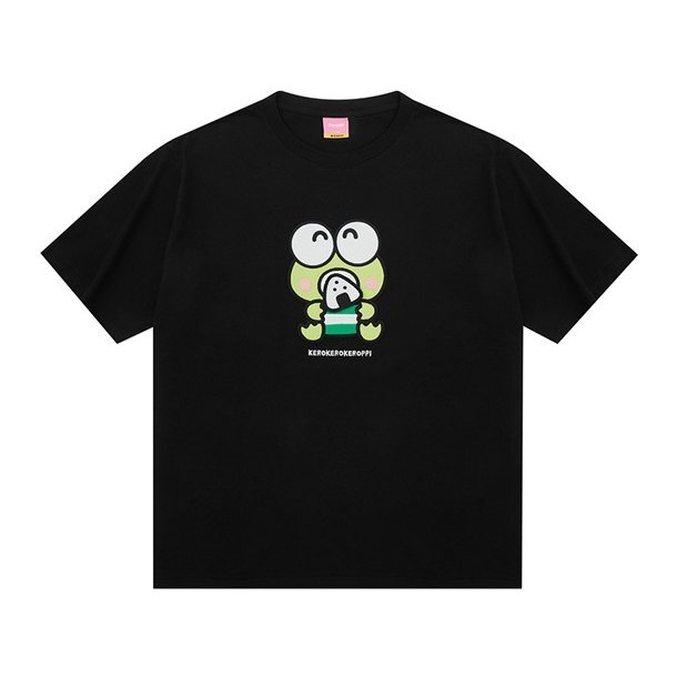 Keroppi趣味魔鬼氈TEE