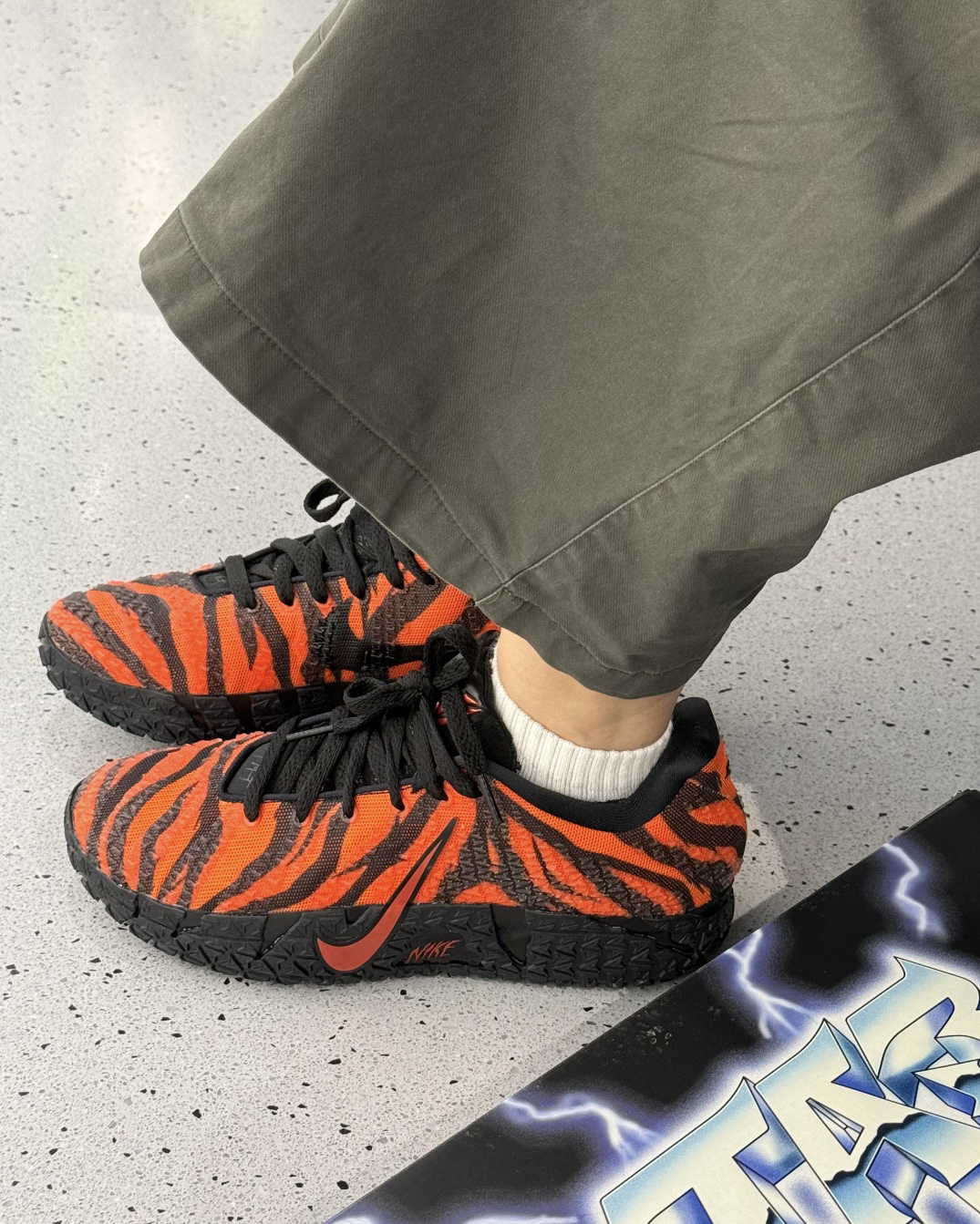 NIKE JA 3 "ANIMAL PACK TIGER" 虎紋 黑橘色 XDR 實戰籃球鞋 Ja Morant 莫蘭特