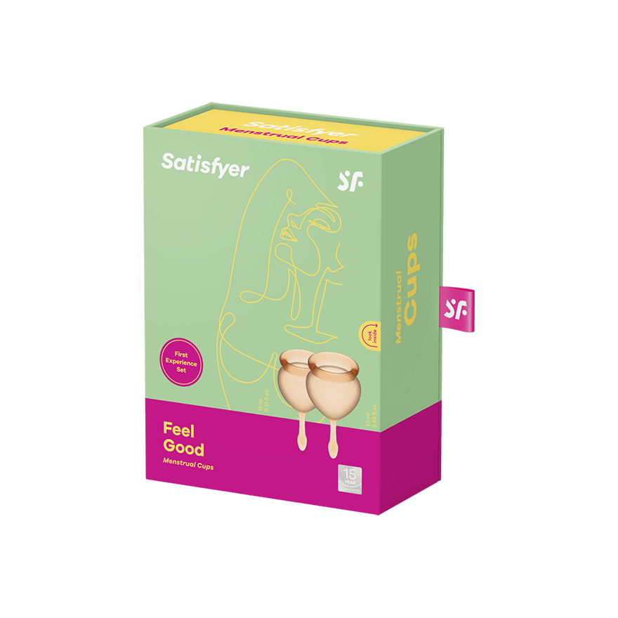 Satisfyer Feel Good Menstrual Cup Light Yellow