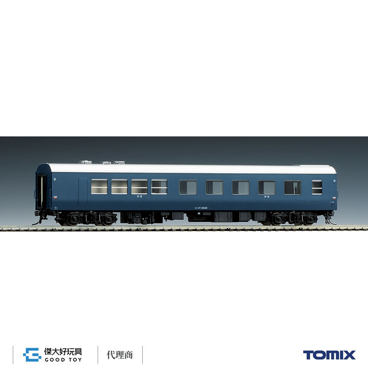 TOMIX HO-5030 國鐵客車 オシ17型（3次型・藍色）