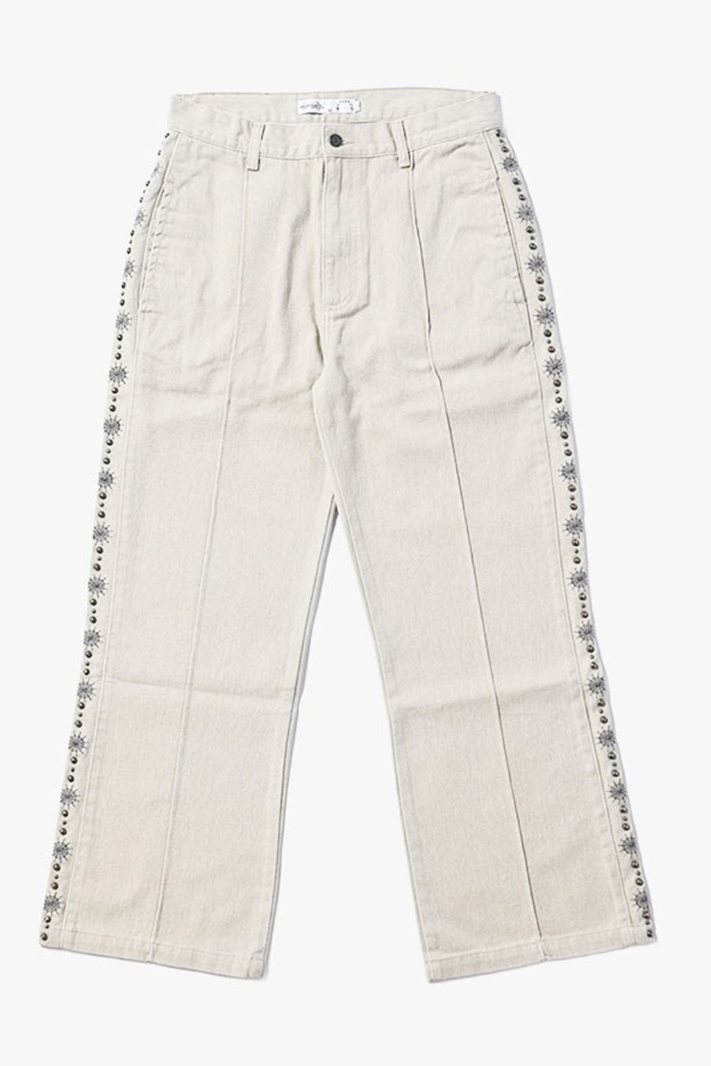 HIGH-GATE - SPIDER STUDS PANTS 'OFF WHITE' 26HG-SS0202