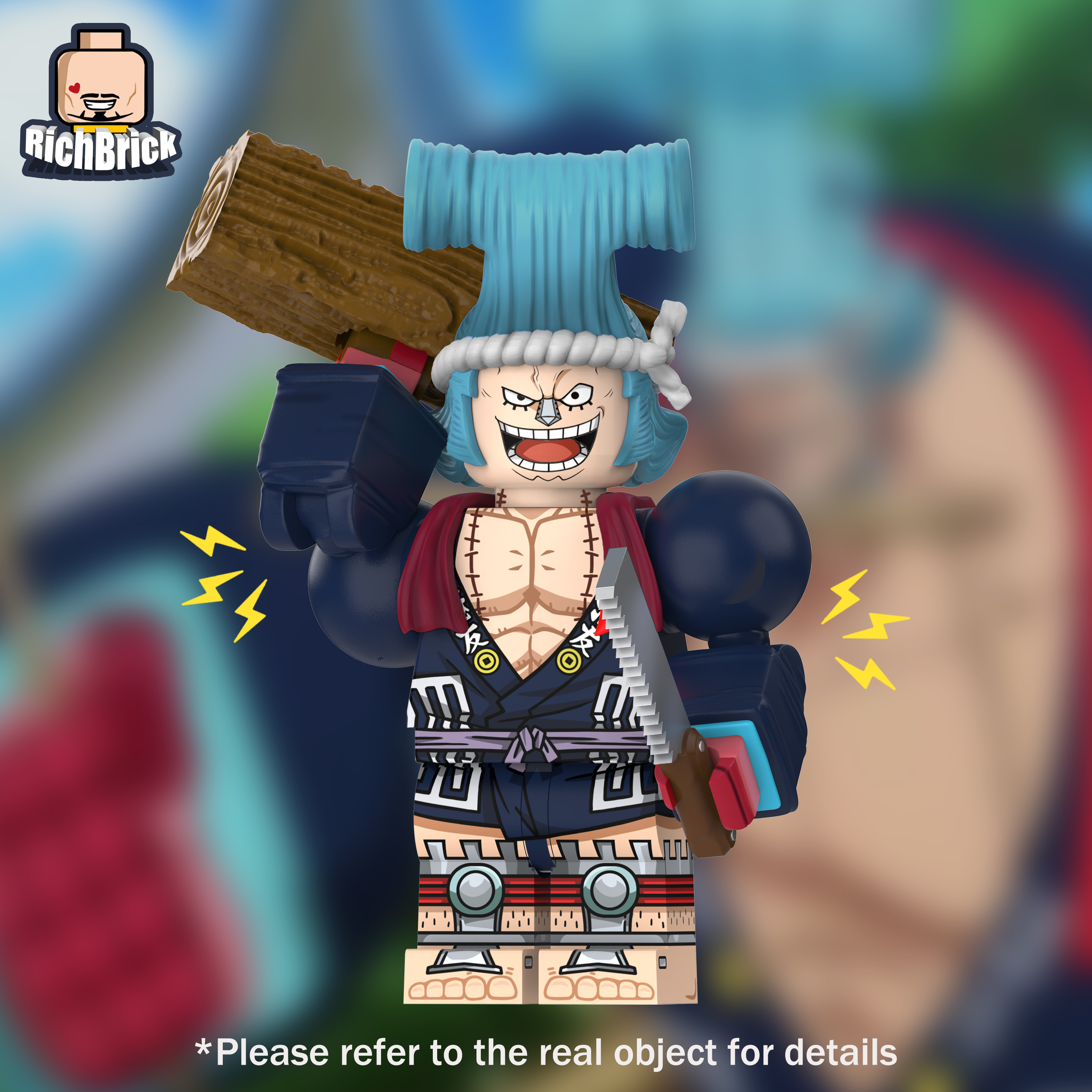 [Rich][Preorder] One Piece - Franky (Wano Country Arc) [UVprinted]