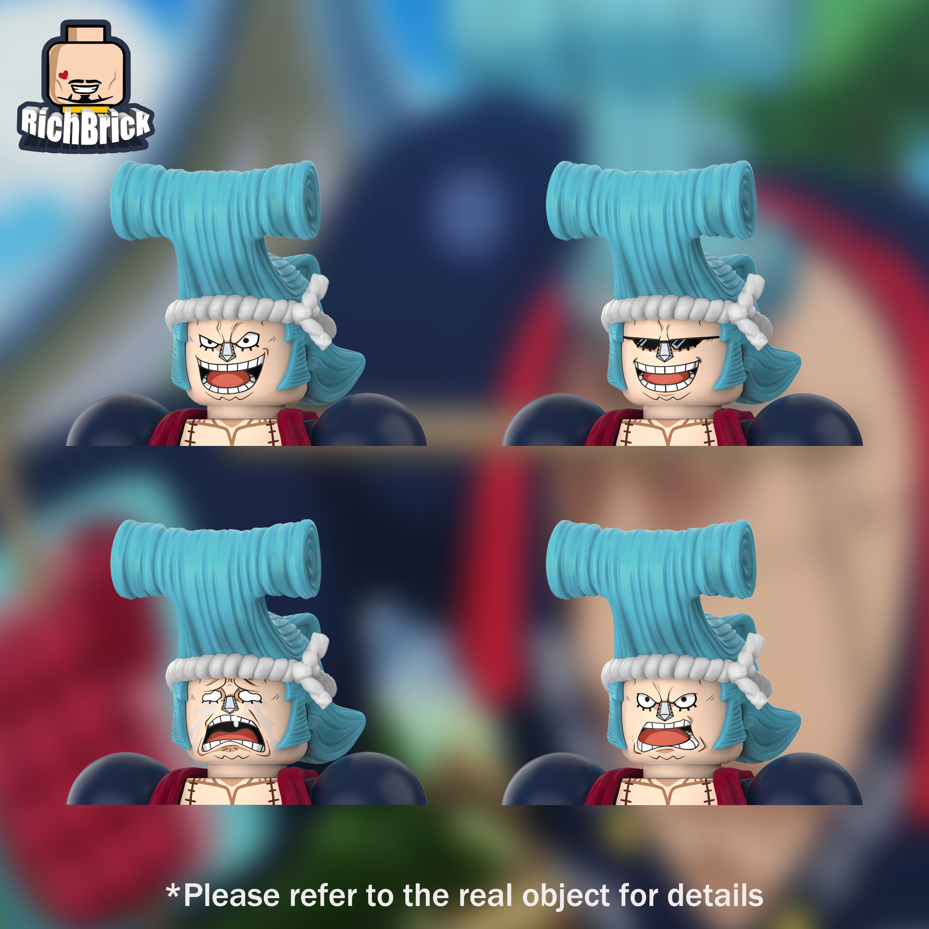 [Rich][Preorder] One Piece - Franky (Wano Country Arc) [UVprinted]