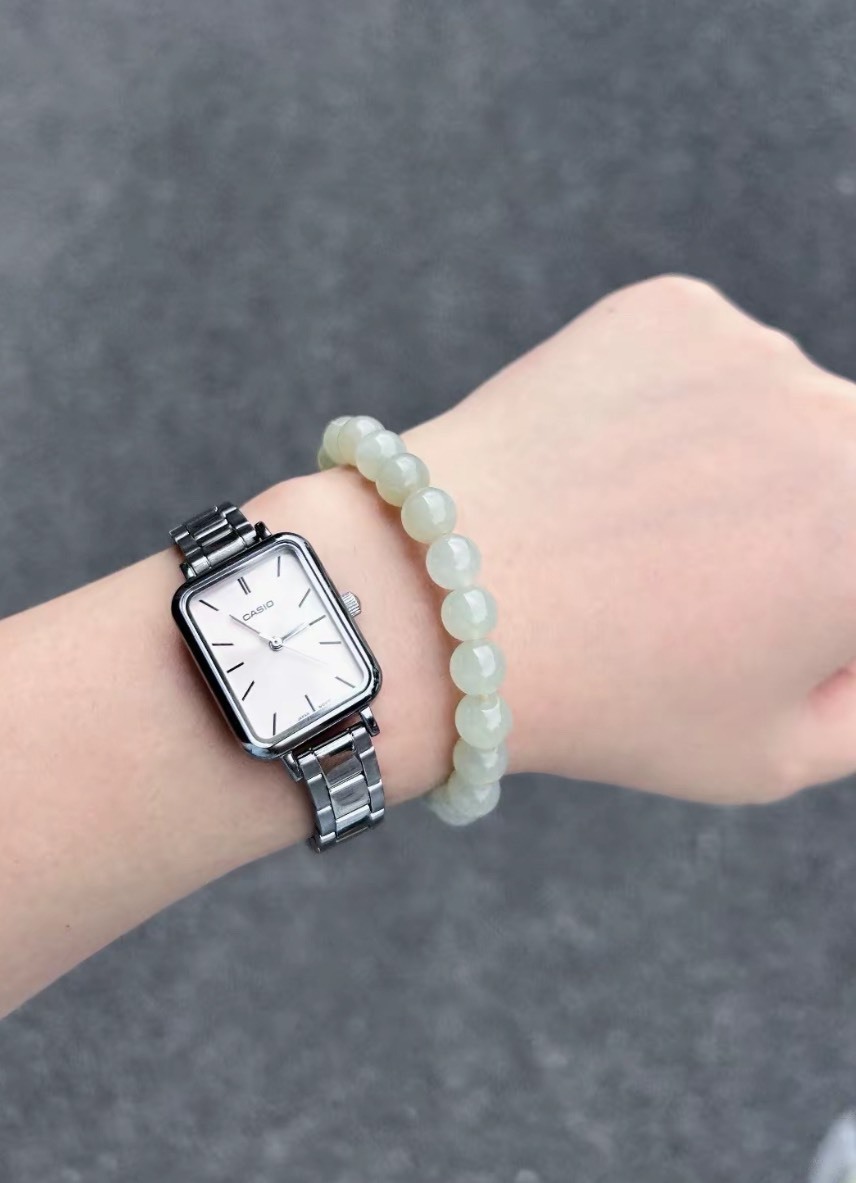 <法式高級✨> Casio 冰塊小方錶🧊  三色 粉 白 藍