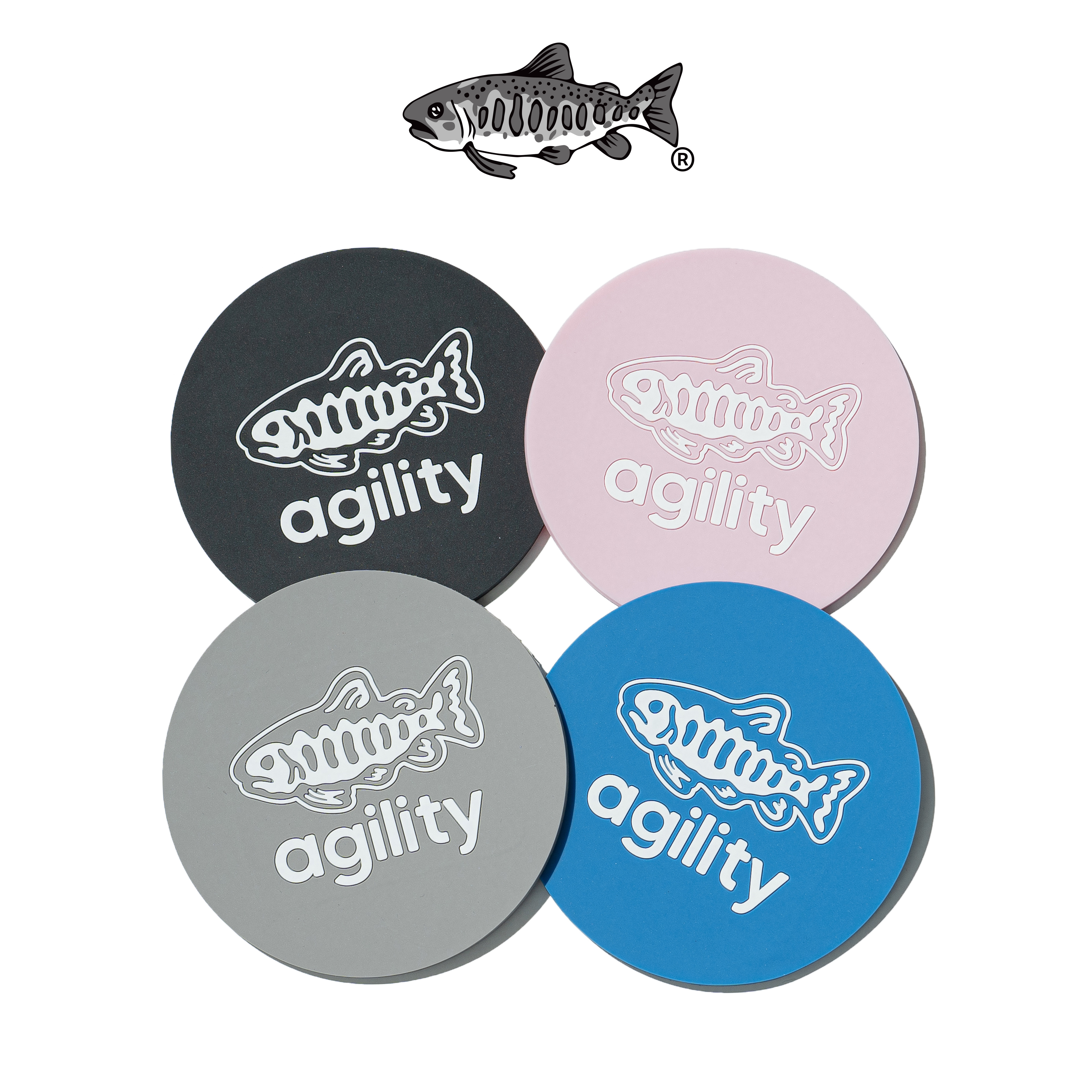 AGILITY HOUSE - Silicone Coasters 矽膠杯墊 [AH0]
