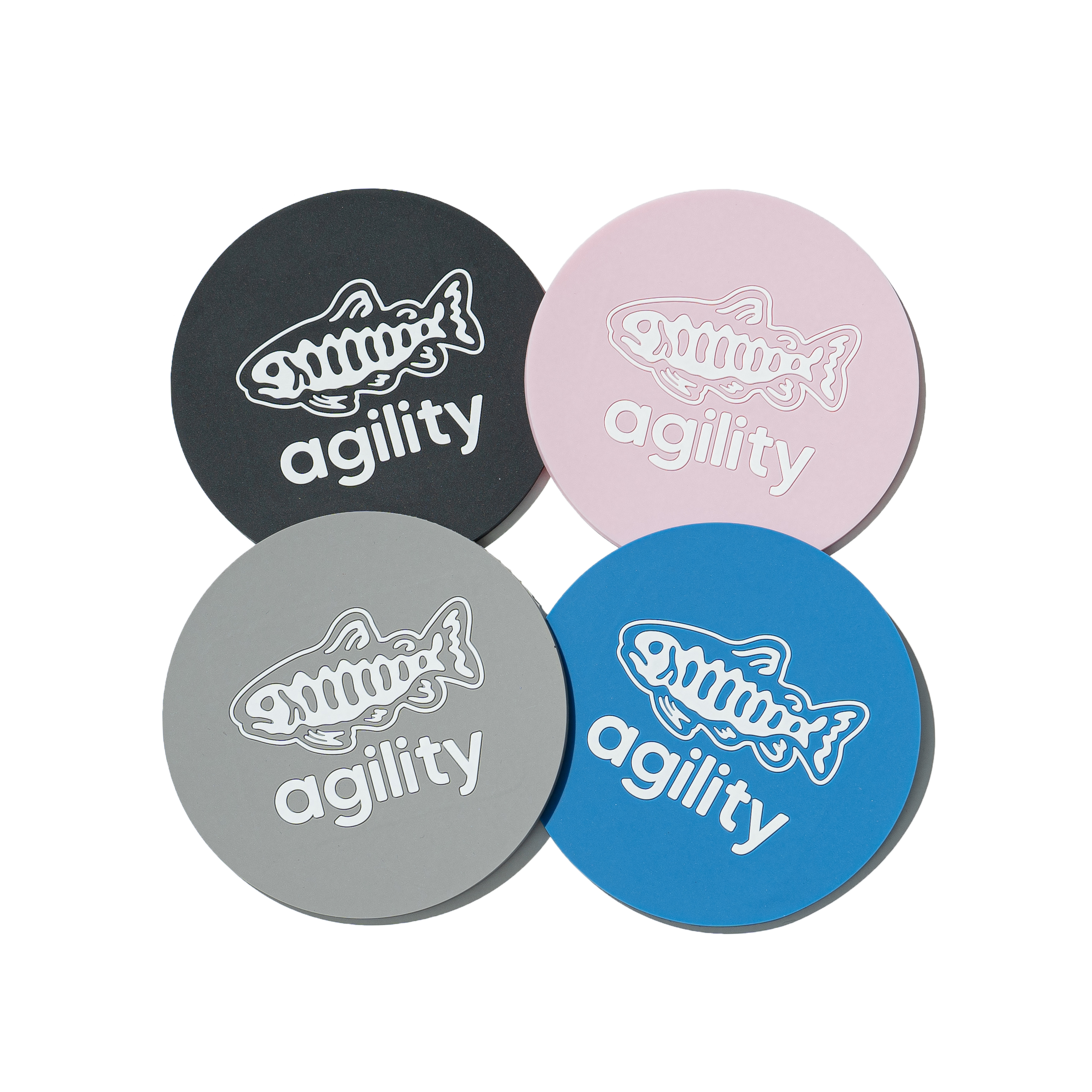 AGILITY HOUSE - Silicone Coasters 矽膠杯墊 [AH0]