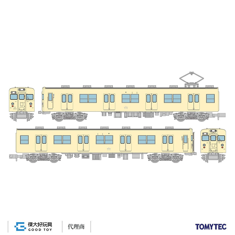 TOMYTEC 341949 鐵道系列 東武8500系（8560編成・非冷房車）2輛組