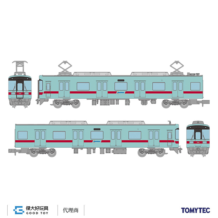 TOMYTEC 340478 鐵道系列 西日本鐵道7000系 2輛組