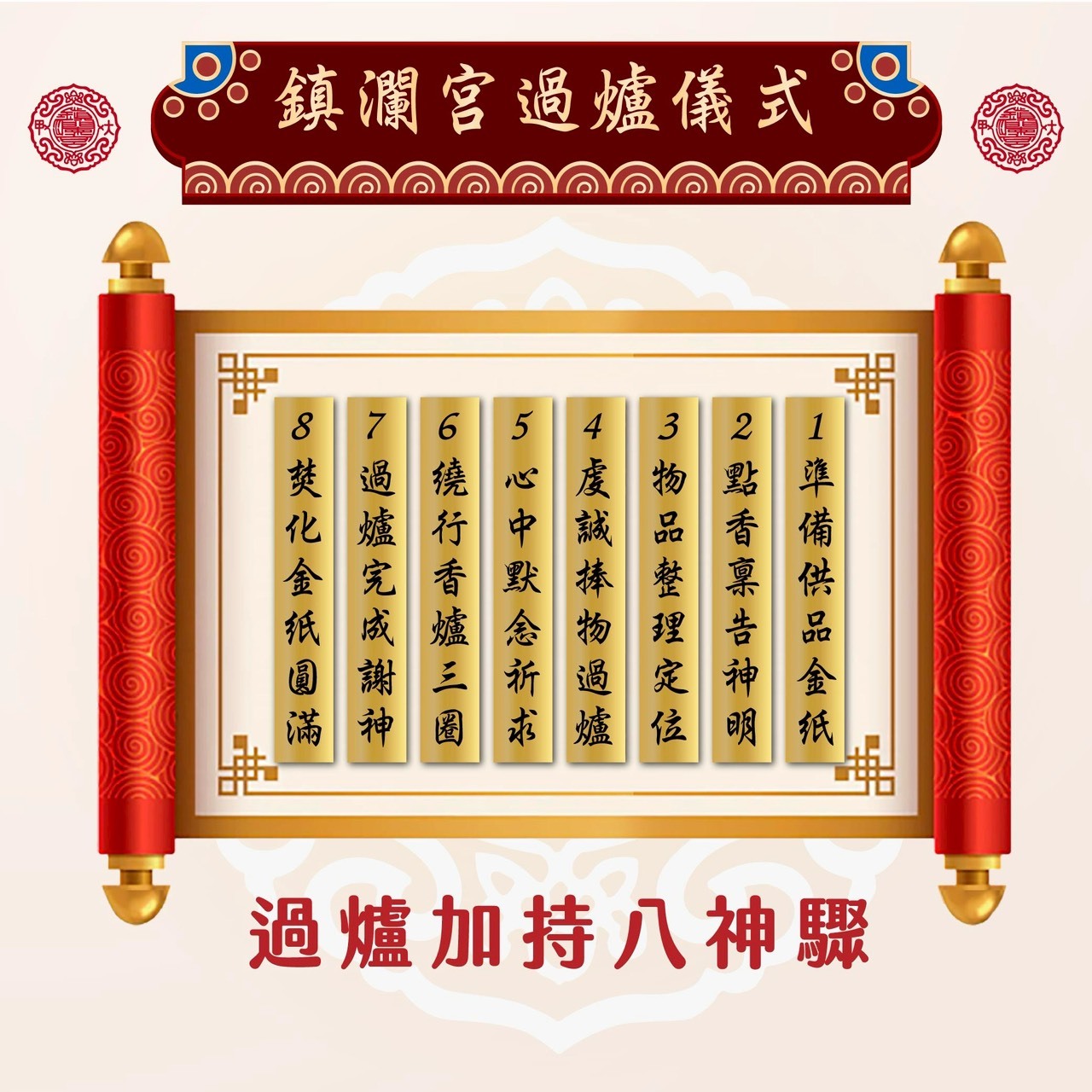 大甲媽 Q 版百年香灰除穢香包