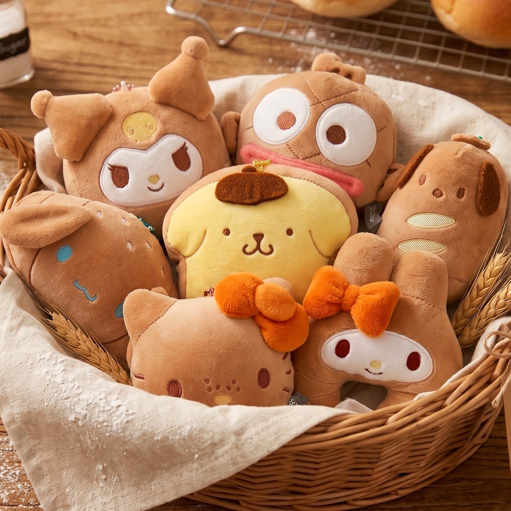 #預購 🇰🇷韓國 SANRIO BAKERY 烤麵包系列 吊飾娃娃 13cm