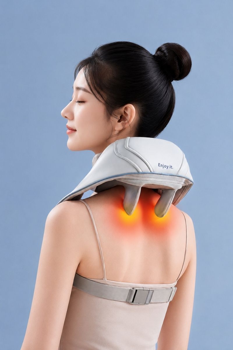 Neck Massager | Heated Massage Pillow