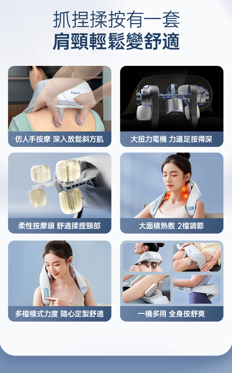 Deep Neck and Shoulder Pressure Relief
