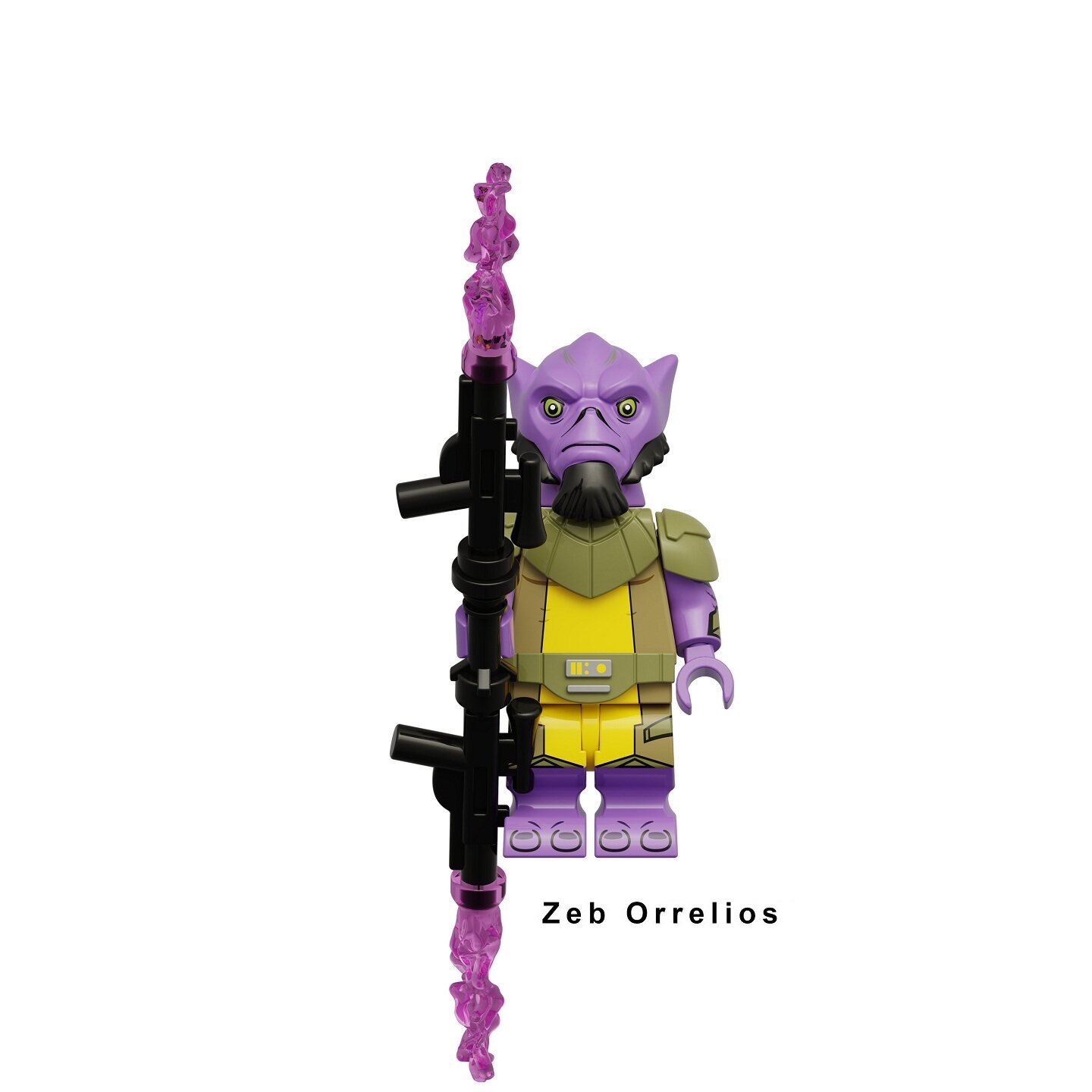 Star Wars Zeb Orrelios Custom Minifigures Fit Lego KDL859 K2377