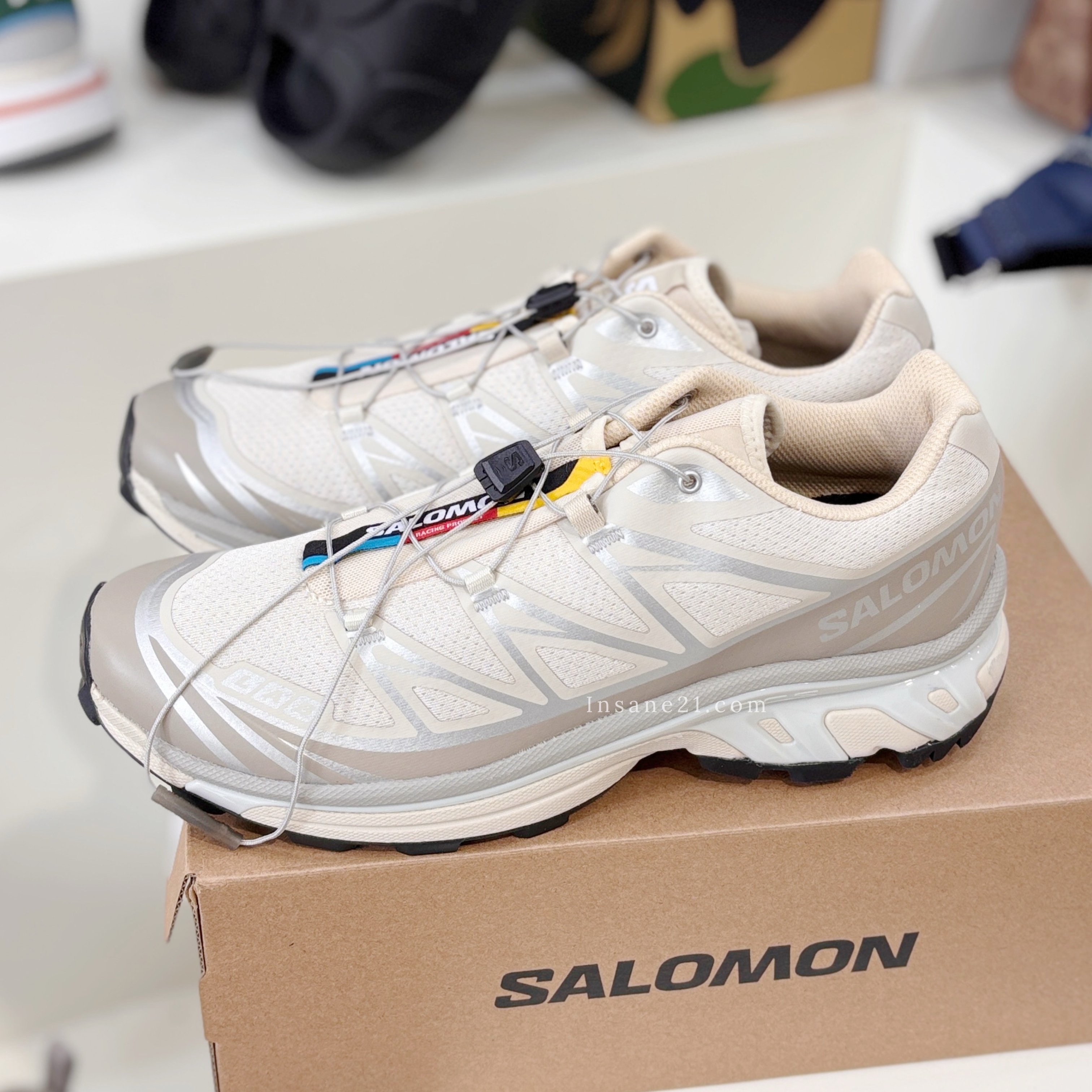 SALOMON XT-6 卡其 奶茶 索羅門 男鞋 479898