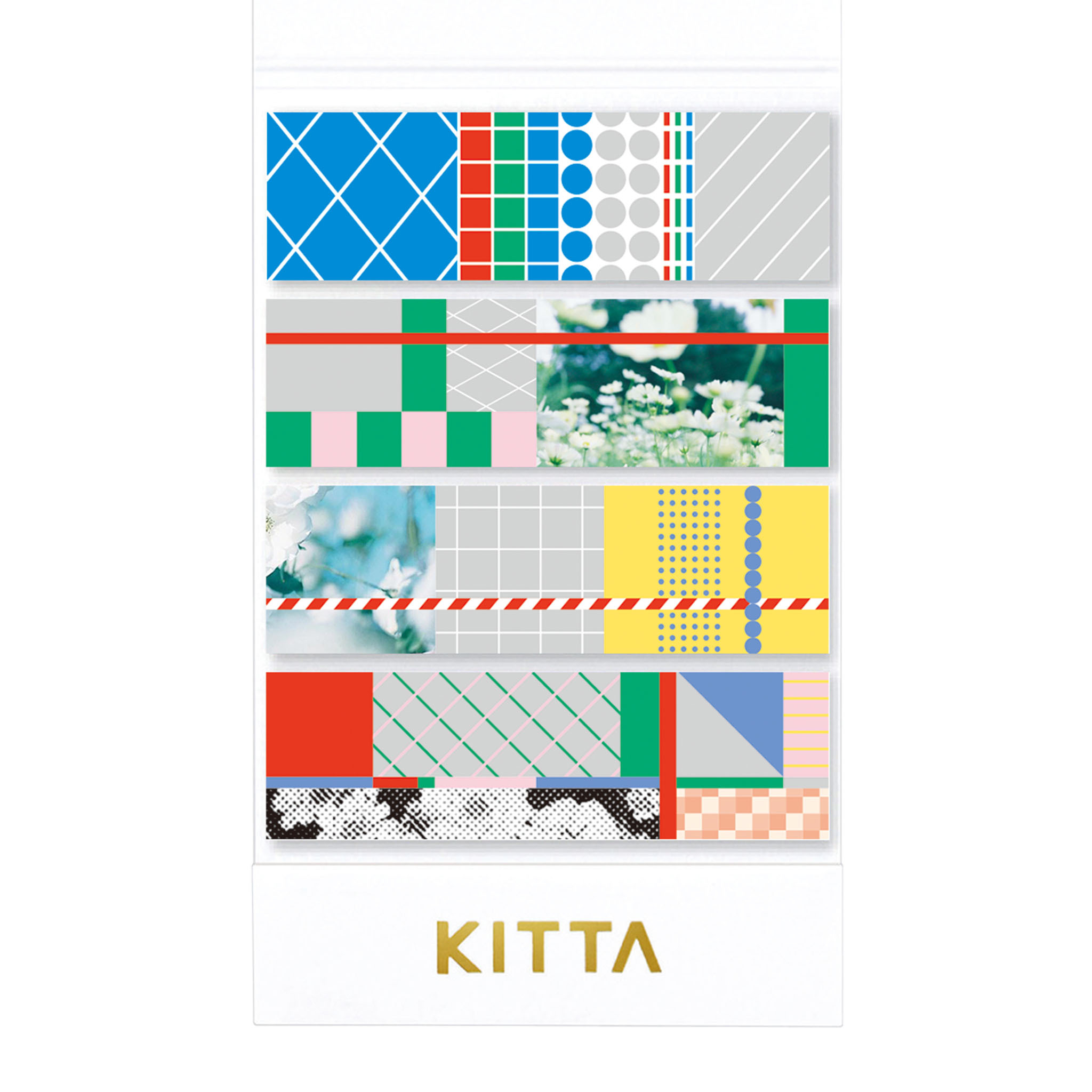 KITTA貼紙型紙膠帶 BASIC 基本款 新款加入!