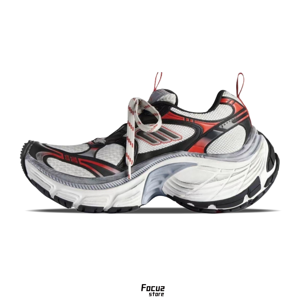 【Focus Store】預購 Balenciaga 10XL Sneaker "Grey White Red" 灰白紅 增高 巴黎世家 老爹鞋
