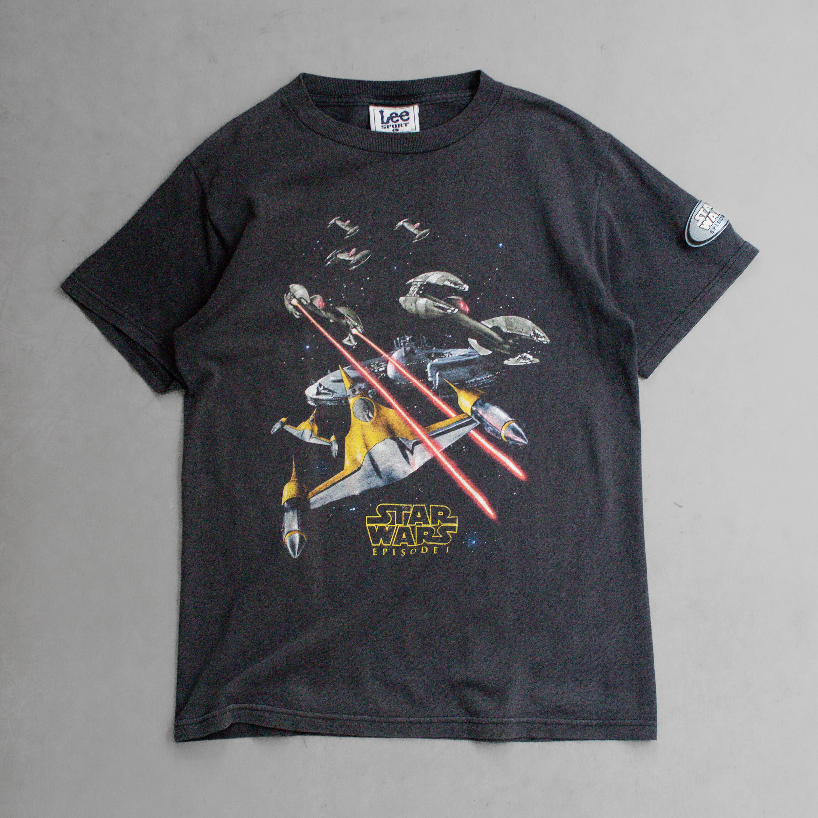 90S LEE STAR WARS TEE 美國 星際大戰 圖案 黑色 短袖 T恤