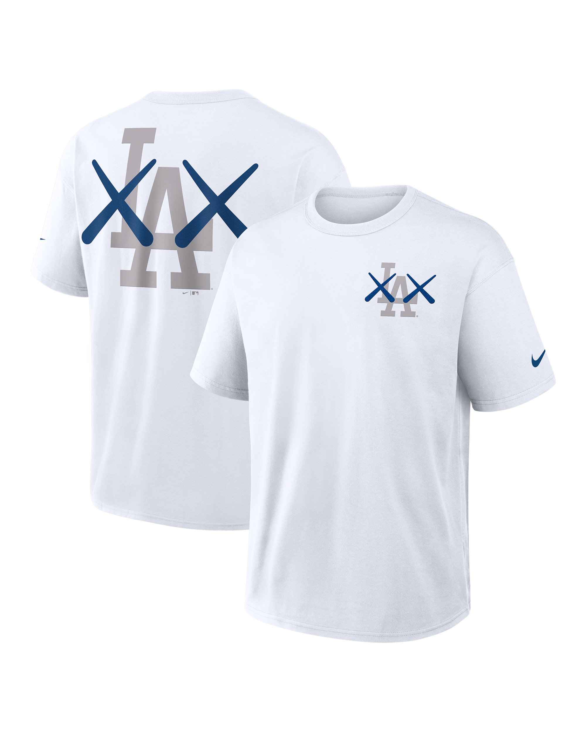 KAWS Men's Nike MLB Fanatics Fest Elevated Max 90 Tee 道奇 洋基 Tee