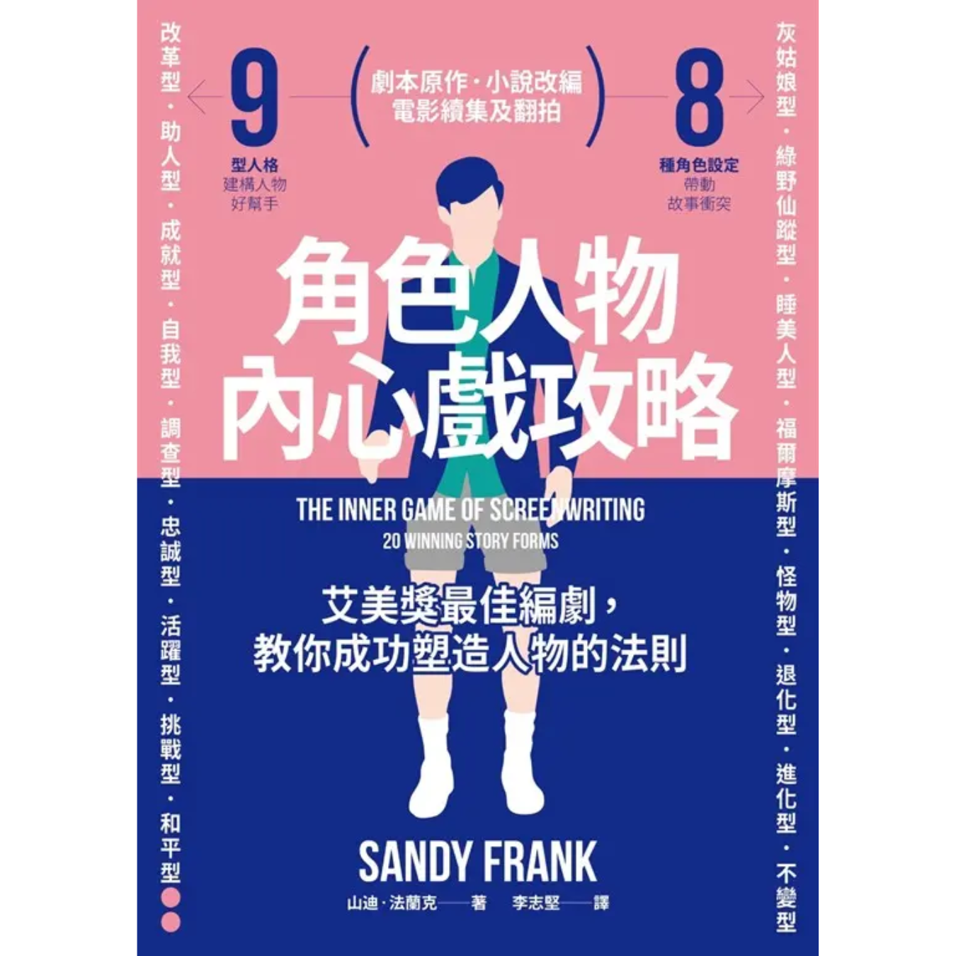 《角色人物內心戲攻略：9型人格建構人物，8種角色帶動故事衝突！教你成功塑造人物的法則》｜山迪‧法蘭克 著｜原點