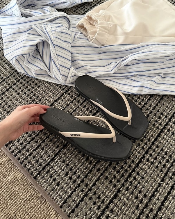 CROCS MIAMI TWO TONE FLIP 邁阿密 拖鞋 夾腳拖 人字拖 防水 女鞋 213323 / 預購