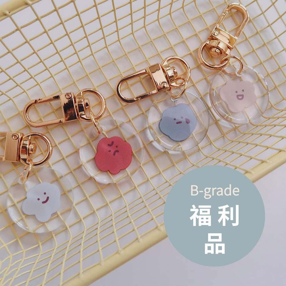 (福利品) 金屬壓克力吊飾 25mm 共15款
