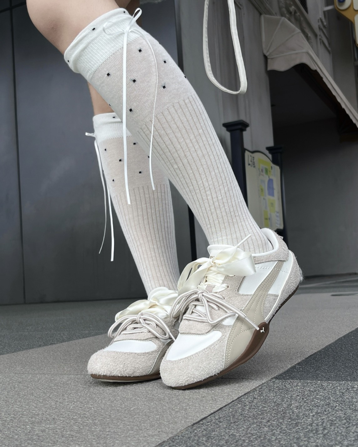 【預購】PUMA BELLA MINA 奶茶色 40766706