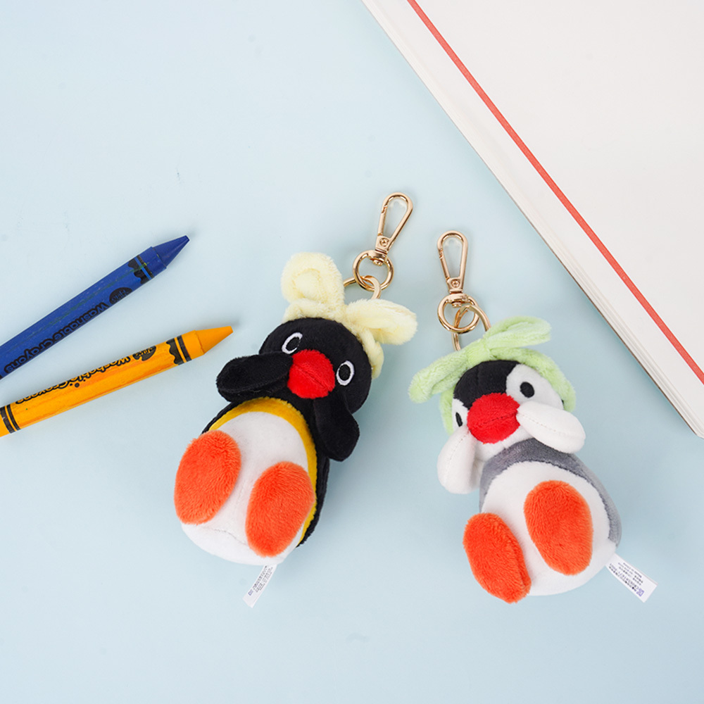 🇰🇷 PINGU 企鵝家族 正版授權 髮帶造型 鑰匙圈 吊飾 / 預購