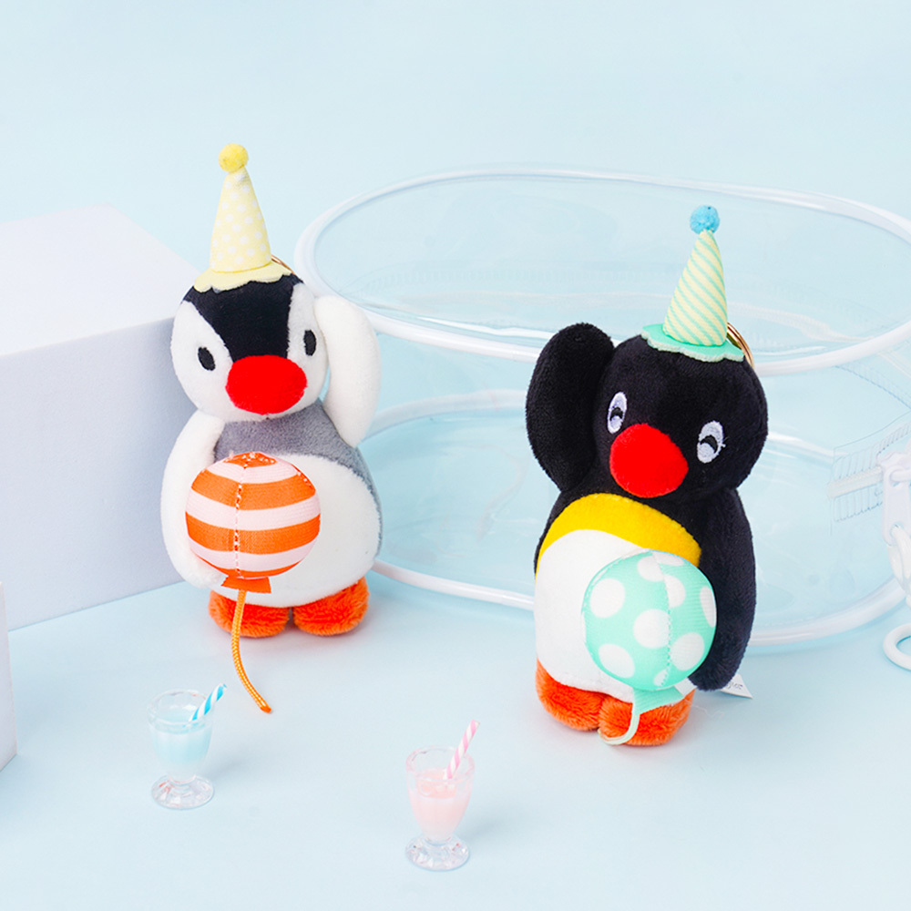 🇰🇷 PINGU 企鵝家族 正版授權 派對造型 鑰匙圈 吊飾 / 預購