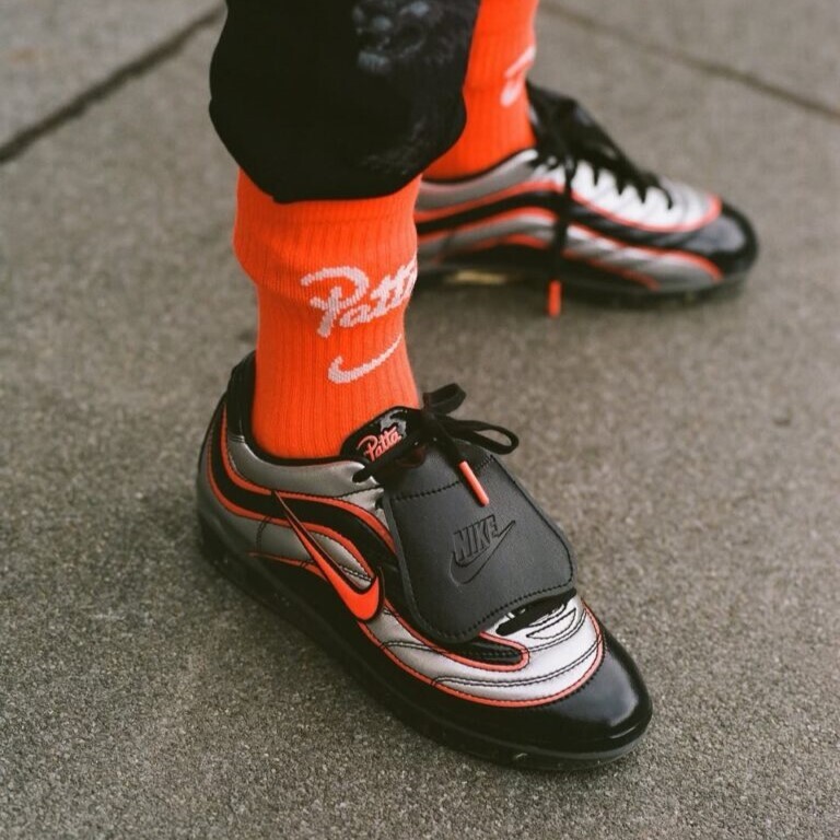 【代購】Nike × Patta × 荷蘭國家隊 Cryoshot  金屬銀｜舒適貼合足球鞋｜男女同款