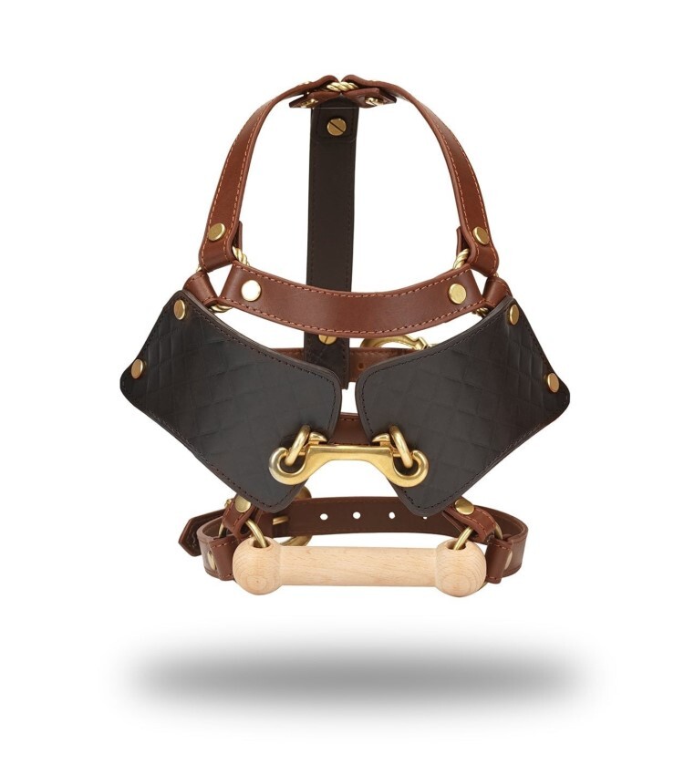 Liebe Seele The Equestrian 御馬皇家 馬眼罩 口球 口塞 真皮SM道具 高級sm道具
