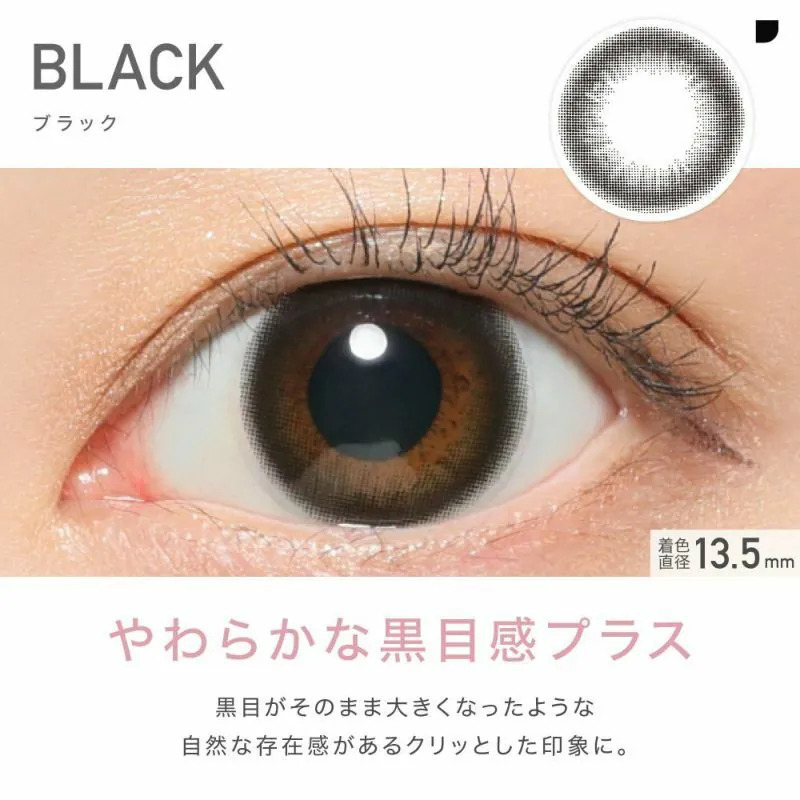 (現貨減價) Revia 1 day (Black)(10片)