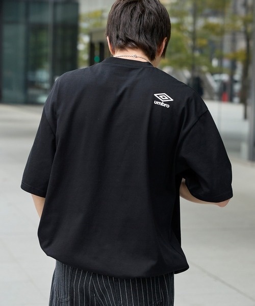 UMBRO / Drawstring Back Print Short-Sleeve T-Shirt